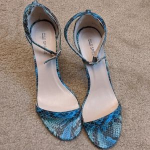 Call It Spring Snakeskin Heels